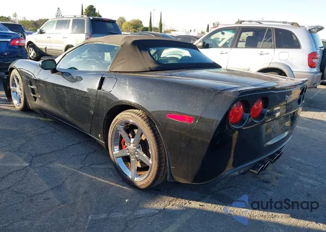 2007 Chevrolet Corvette из США, поврежденный, VIN 1G1YY36U375103846